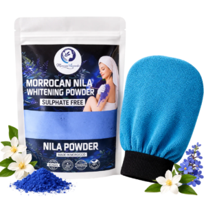 2 in 1 Deal | Kessa Exfoliating Glove + Moroccan Blue Nila Powder